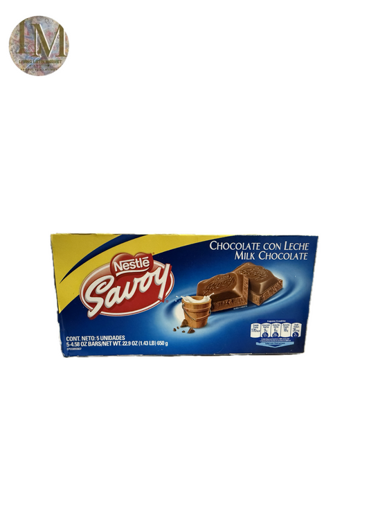 NESTLE SAVOY CHOCOLATE CON LECHE