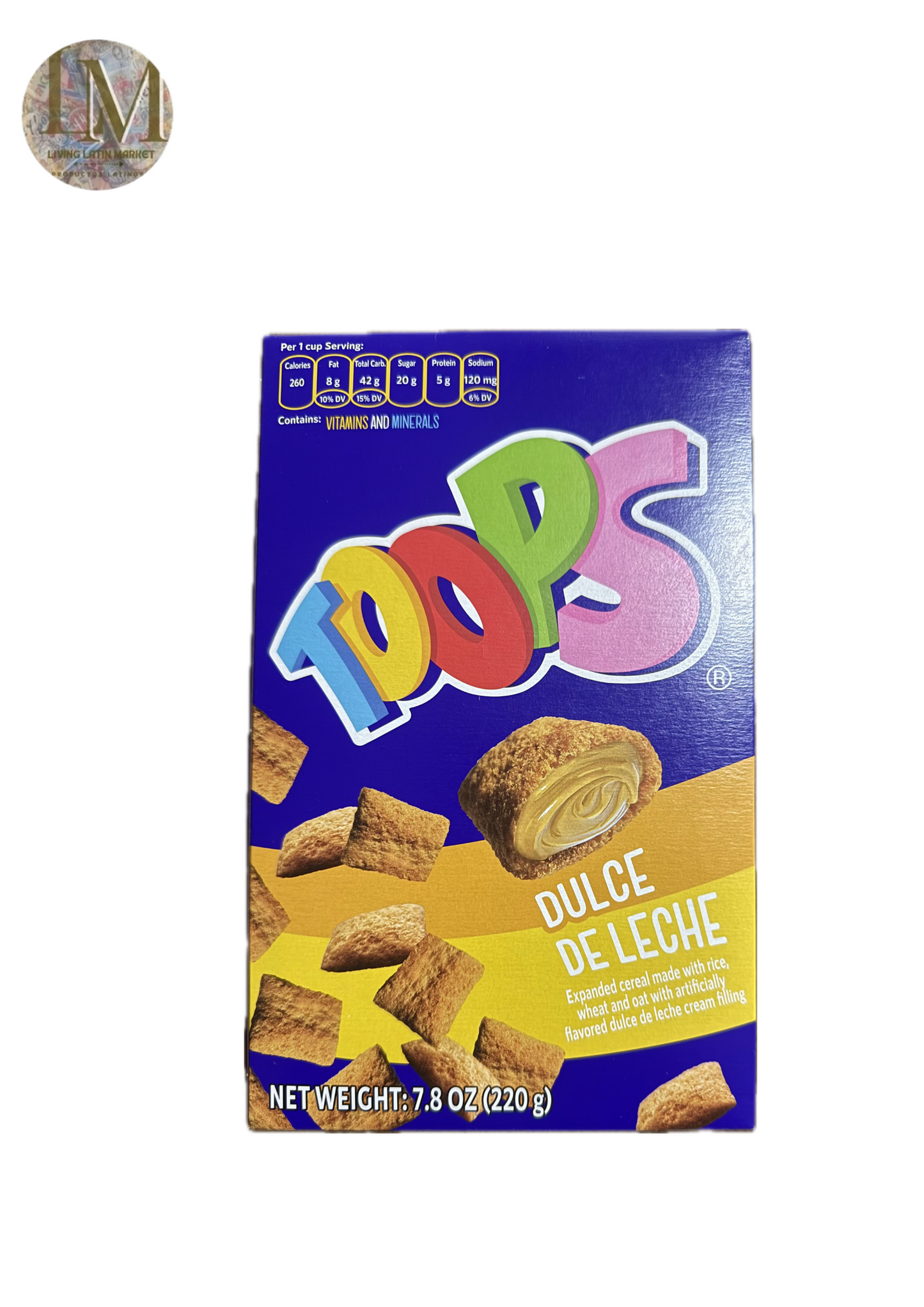 TOOPS CEREAL DULCE DE LECHE